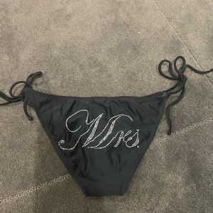 Mrs embellished bikini bottom